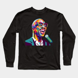 Stevie Wonder WPAP Limit Color Long Sleeve T-Shirt